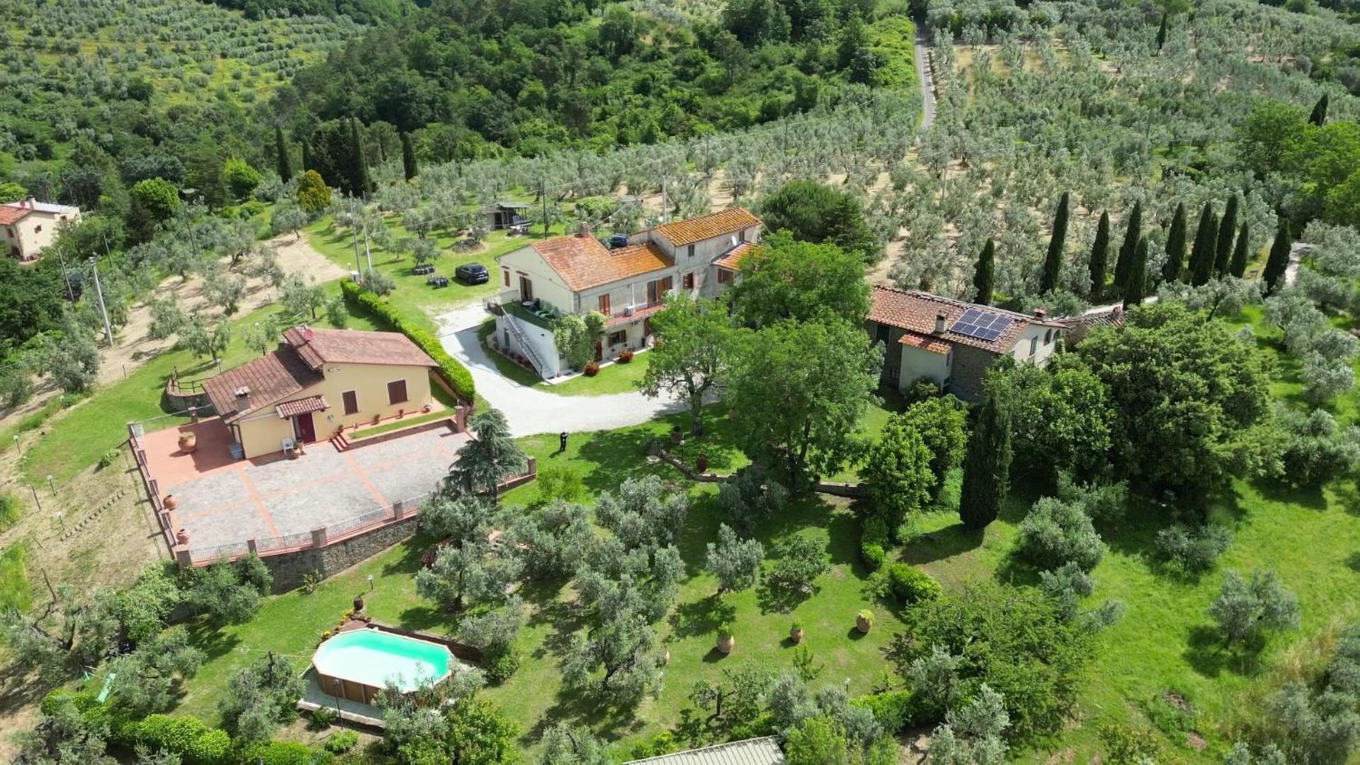 Vila Il Palagio Vinci Exteriér fotografie